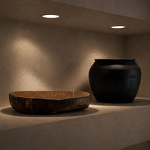 Load image into Gallery viewer, Antique Pot _ Rustic Black _ 2 Sizes
