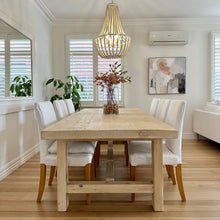 Load image into Gallery viewer, Organic Dining Table _ 200cm _ Blonde Elm
