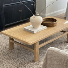 Load image into Gallery viewer, Honey Elm _ Oriental Coffee Table _ 140cm
