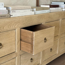 Load image into Gallery viewer, Organic Sideboard _ Ten Drawer _ Blonde Elm
