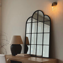 Load image into Gallery viewer, Heritage Mirror _ Black _ Wrought Iron
