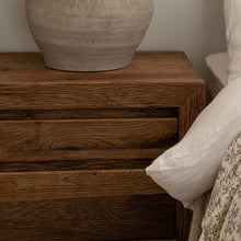 Load image into Gallery viewer, European Oak Bedside Table _ Natural
