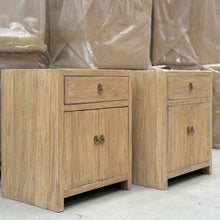 Load image into Gallery viewer, Organic Bedside Table _ Blonde Elm _ 2 Sizes
