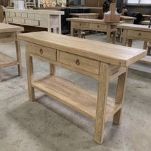 Load image into Gallery viewer, Artisan Console _ 130cm _ Natural Elm
