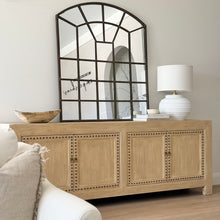 Load image into Gallery viewer, Organic Luxe Sideboard _ 230cm_ Studded Detail _ Blonde Elm
