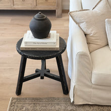 Load image into Gallery viewer, Provincial Side Table _ Tri-Leg _ 2 Finishes
