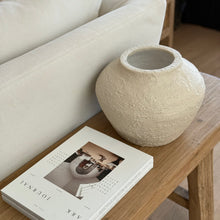 Load image into Gallery viewer, Mediterranean Textural Pot _ Beige
