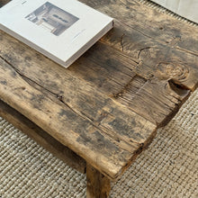 Load image into Gallery viewer, Wabi Coffee Table _ Raw Natural Elm
