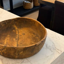 Load image into Gallery viewer, Farmhouse XL Bowl _ Round _ Raw Elm
