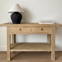 Load image into Gallery viewer, Artisan Console _ 130cm _ Natural Elm
