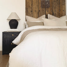 Load image into Gallery viewer, Provincial Bedside Table _ Textured Black

