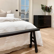 Load image into Gallery viewer, Skinny Bench | Black Reclaimed Elm
