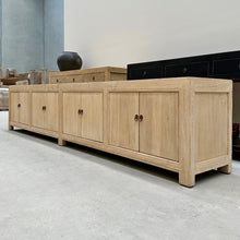Load image into Gallery viewer, Organic Oversize TV Unit _ Eight Door _ 280cm _ Blonde Elm
