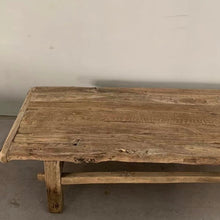 Load image into Gallery viewer, Farmhouse Coffee Table _ Reclaimed Elm _ Natural
