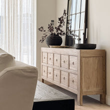 Load image into Gallery viewer, American Farmhouse Sideboard _ Ten Drawer _ Aged Elm

