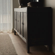 Load image into Gallery viewer, Authentic Oriental Sideboard _ 186cm _ Rustic Black
