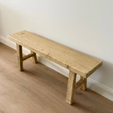 Load image into Gallery viewer, Organic Bench _ Blonde Elm _ 2 Sizes

