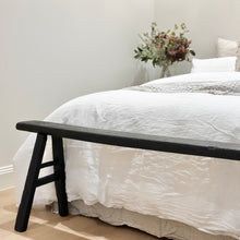 Load image into Gallery viewer, Skinny Bench | Black Reclaimed Elm
