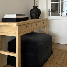 Load image into Gallery viewer, Organic Console _ Three Drawer _ 140cm _ Blonde Elm
