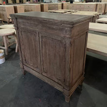Load image into Gallery viewer, French Provincial Cabinet _ Distressed Brown

