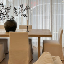 Load image into Gallery viewer, Honey Elm Platform Dining Table _ 270cm
