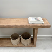 Load image into Gallery viewer, Reclaimed Elm Console Narrow
