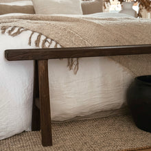 Load image into Gallery viewer, Wabi Skinny Bench _ Antique Brown
