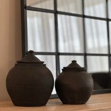 Load image into Gallery viewer, 120yr Old Ginger Jar _ Stone Grey/Black

