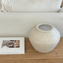 Load image into Gallery viewer, Mediterranean Textural Pot _ Beige
