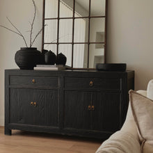 Load image into Gallery viewer, Heritage Sideboard _ 160cm _ Textured Black
