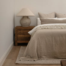 Load image into Gallery viewer, European Oak Bedside Table _ Natural
