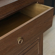 Load image into Gallery viewer, Wabi Six Drawer Chest _ Antique Brown
