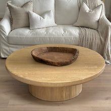 Load image into Gallery viewer, Honey Elm Platform Coffee Table _ 2 Sizes

