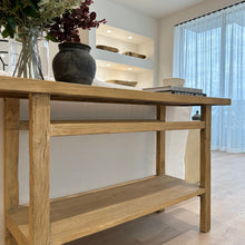 Load image into Gallery viewer, Antique Alter Table | Aged Elm
