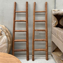 Load image into Gallery viewer, Antique Decorative Ladder _ 200cm _ Aged Elm
