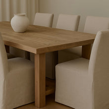 Load image into Gallery viewer, Honey Elm Dining Table _ 244cm
