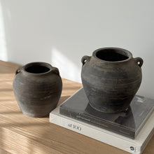 Load image into Gallery viewer, Antique Pot _ Small _ Stone Grey
