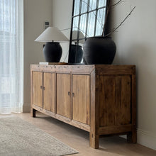 Load image into Gallery viewer, Authentic Antique Sideboard _ Raw Natural Elm _ 189cm
