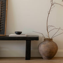 Load image into Gallery viewer, Kuro-Sabi Bench _ Oak _ Black Brown
