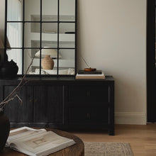 Load image into Gallery viewer, Heritage Mirror _ Black _ Wrought Iron
