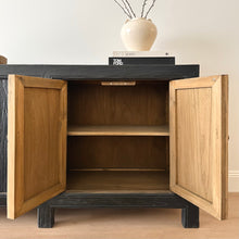 Load image into Gallery viewer, Provincial Sideboard _ 4 Door _ Modern Black

