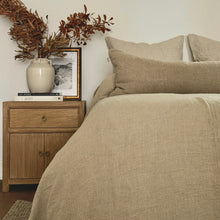 Load image into Gallery viewer, Farmhouse Bedside Table _ 55cm _ Aged Elm
