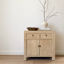 Load image into Gallery viewer, Organic Mini Sideboard _ 90cm _ Blonde Elm
