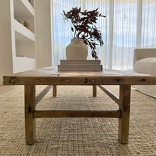Load image into Gallery viewer, Organic Coffee Table _ Raw Natural Elm
