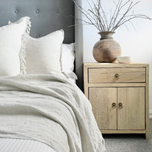 Load image into Gallery viewer, Organic Bedside Table _ Blonde Elm _ 2 Sizes
