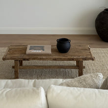 Load image into Gallery viewer, Wabi Coffee Table _ Small _ Raw Natural Elm
