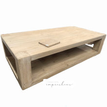 Load image into Gallery viewer, Organic Farmhouse Coffee Table _ XL _ Blonde Elm
