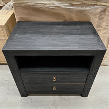Load image into Gallery viewer, Provincial Bedside Table _ XL _ Textured Black
