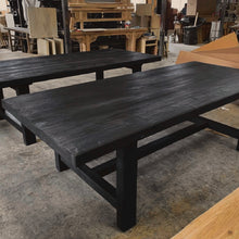 Load image into Gallery viewer, Heritage Farmhouse Dining Table _ 244cm _ Textured Black
