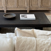 Load image into Gallery viewer, Kuro-Sabi Coffee Table _ Oak _ Rectangle _ Black Brown
